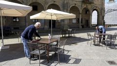 Este lunes solo reabrir�n las terrazas de la hosteler�a que elabora comida para llevar