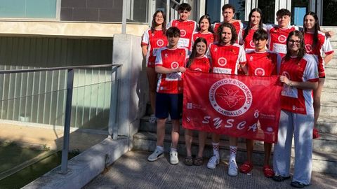 Los deportistas del Sysca en Castell�n de la Plana