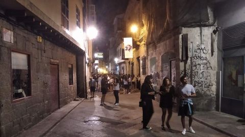 La calle Lepanto, en los vinos de Ourense