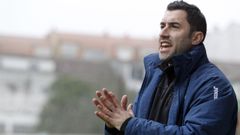 El nuevo entrenador del Pontevedra, Antonio Fern�ndez Rivadulla, durante su etapa como t�cnico del Vilalonga