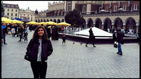 Ana Estévez, de Pontevedra, vive este año en Croacia.
