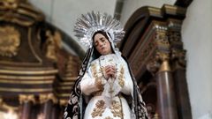 Virgen de La Soledad, en Ferrol