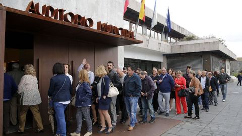 Las pel�culas del Cine Club Lumi�re se proyectan en el Auditorio Municipal de Vigo.  