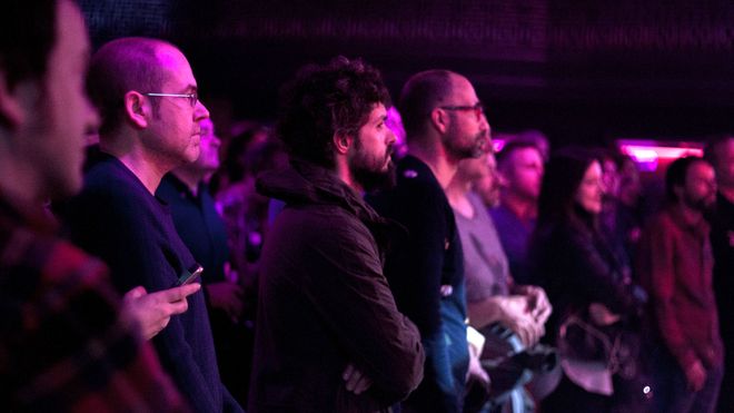 P�blico en un concierto en Gij�n