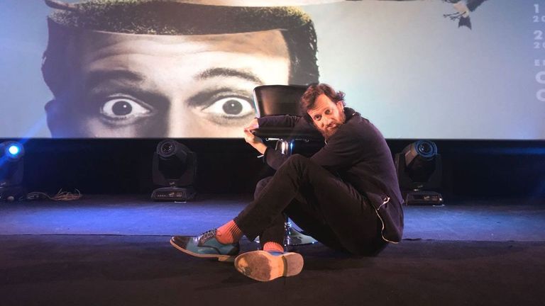 Edu Soto act�a en el auditorio del Teatro Afundaci�n