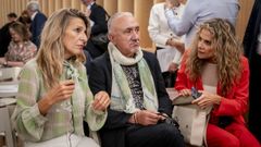 La vicepresidenta segunda del Gobierno y ministra de Trabajo y Econom�a Social, Yolanda D�az y el secretario general de UGT, Pepe �lvarez, este martes en Madrid.