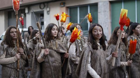 El desfile del carnaval de Sarria