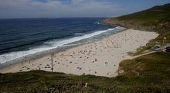 La playa de Combouzas es uno de los arenales tradicionalmente naturistas en Arteixo.