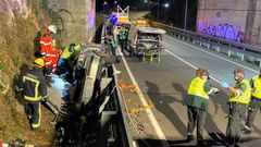 El accidente ocrurri� esta madrugada