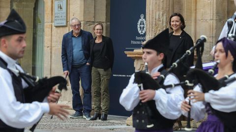 Jens Juul Holst (i), premio Princesa de Asturias de Investigacin Cientfica y Tcnica