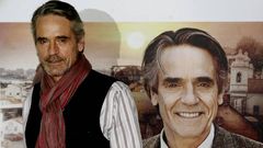 El actor brit�nico Jeremy Irons se encuentra en Madrid para promocionar �Tren de noche a Lisboa�, dirigida por Bille August