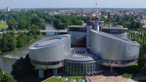 Sede del Tribunal Europeo de Derechos Humanos.