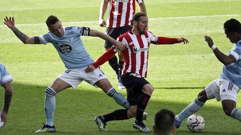 Celta-Athletic (0-0) el 14 de marzo del 2021.