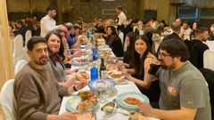 Cena de apoyo a los pilotos de A Mari�a y Ortegal