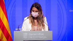 La portavoz del Govern, Patr�cia Plaja
