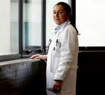 La pediatra Rosaura Leis, en el Hospital Cl�nico.
