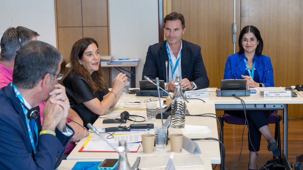 La alcaldesa de A Coruña, Inés Rey, nueva presidenta de la red europea ...