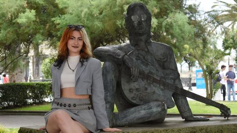 Carolina Daz, conocida artsticamente como BDG. Cantante y compositora.