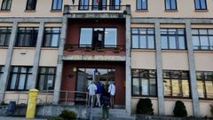 Entrada del consistorio local de Valdovi�o, en una imagen de archivo