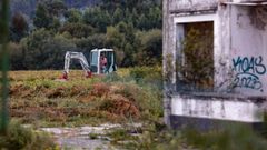 Trabajos en Mandi, el pasado octubre, cuando se comunic el inicio de los sondeos arqueolgicos previos a las obras de la Ciudad Deportiva del Racing.