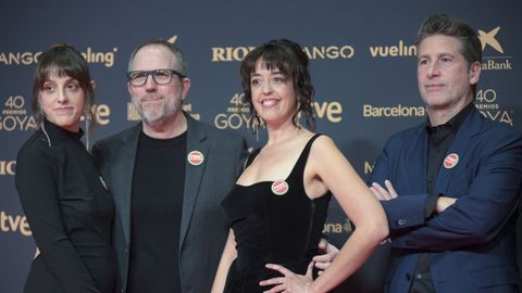 El equipo del cortometraje �De sucre�.