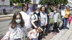 Padres y alumnos del San Xo�n que piden un PT