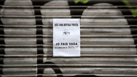 Huelga general en Catalu�a.