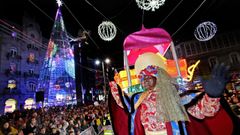Cabalgata de Reyes, en Vigo