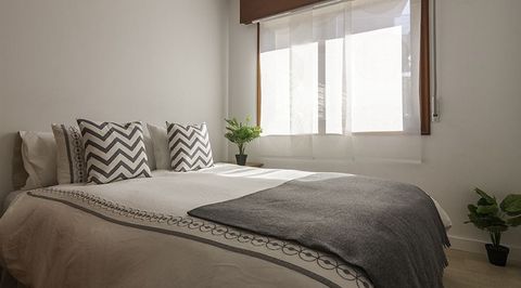 La habitaci�n anterior despu�s de contratar los servicios del �home staging�