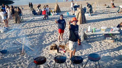 La fiesta de San Juan en A Coru�a 