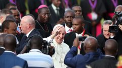 El papa inicia en Kenia su viaje a Centrofrica