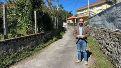 El alcalde visit� la zona entre Corques y Outeiro donde se va a intervenir.