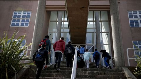 Instituto Xosé Neira Vilas de Oleiros donde se imparte Bachibac