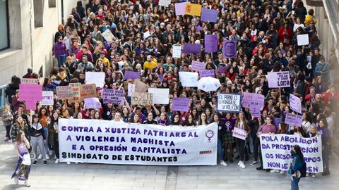 Manifestacin por el 8M en Vigo