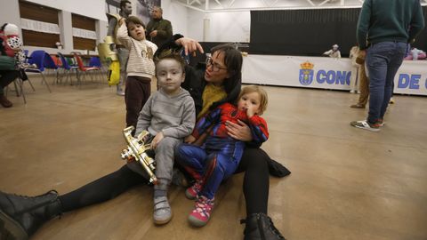 Festa infantil de entroido no Sal�n Pe�a de Cambados