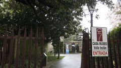 La entrada a la Casa-Museo en Vilanova