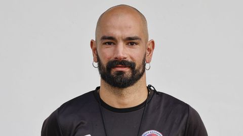 H&eacute;ctor Otero, en su etapa de la UD Ourense