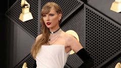 Taylor Swift, en los premios Grammy.