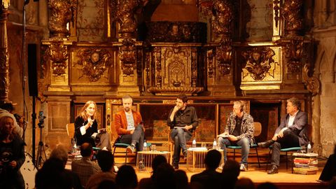 David Sim y Olaf Gustafsson participaron este mircoles en el penltimo encuentro de Urbtopas