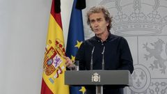 Fernando Simn, encargado de dar los datos de evolucin de la pandemia a nivel nacional