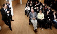 El proyecto del vivero de empresas hab�a sido presentado por Crespo Iglesias hace un a�o. 
