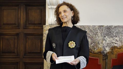 Eir&oacute; en su toma de posesi&oacute;n como fiscala superior de Galicia