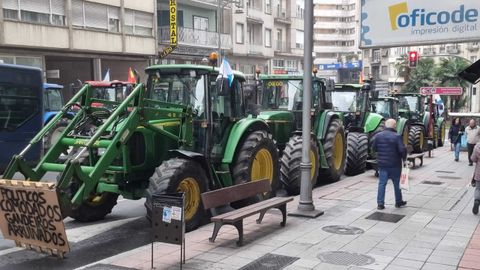 Tractorada en Ourense
