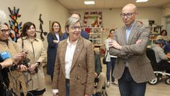 Quintana, en su visita a Integro