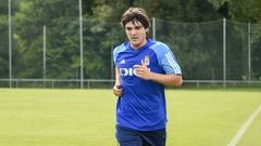 Jaime V�zquez, entrenando en El Requex�n