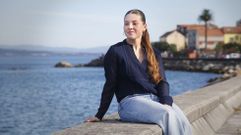 Mar�a Lamp�n disfrut� de las vacaciones de Semana Santa en su Ribeira natal