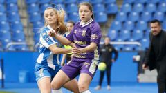 Vera Mart�nez, durante un lance del juego en el D�por Abanca-Tenerife.