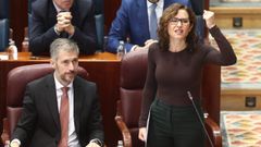 Ayuso, esta ma�ana en la Asamblea de Madrid