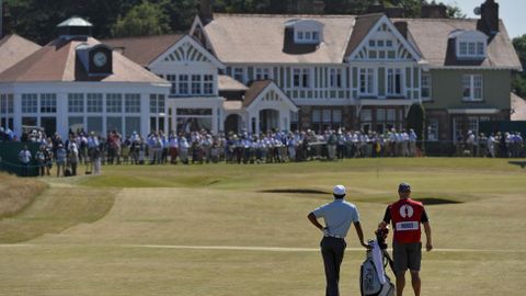 Vista del club de Muirfield