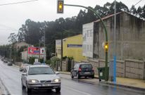 Los sem�foros de velocidad han despertado las quejas de muchos vecinos de O Grove. 